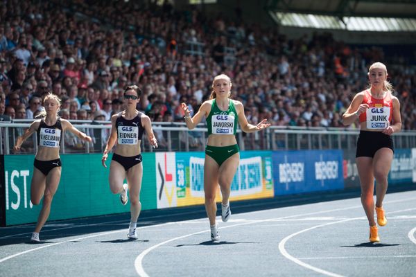 am 29.06.2024 beim 5000m Lauf bei den deutschen Leichtathletik-Meisterschaften 2024 im Eintracht-Stadion in Braunschweig