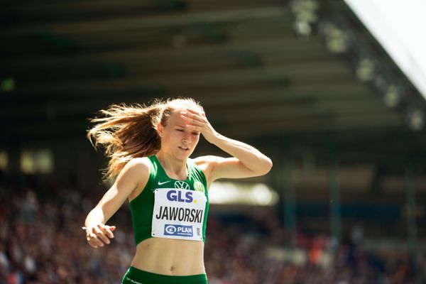 am 29.06.2024 beim 5000m Lauf bei den deutschen Leichtathletik-Meisterschaften 2024 im Eintracht-Stadion in Braunschweig