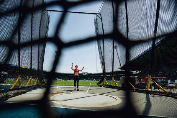 am 29.06.2024 beim 5000m Lauf bei den deutschen Leichtathletik-Meisterschaften 2024 im Eintracht-Stadion in Braunschweig