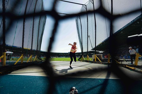 am 29.06.2024 beim 5000m Lauf bei den deutschen Leichtathletik-Meisterschaften 2024 im Eintracht-Stadion in Braunschweig