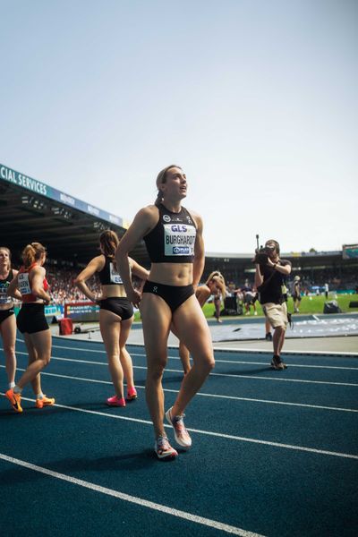 am 29.06.2024 beim 5000m Lauf bei den deutschen Leichtathletik-Meisterschaften 2024 im Eintracht-Stadion in Braunschweig