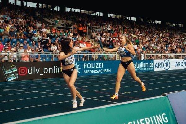 am 29.06.2024 beim 5000m Lauf bei den deutschen Leichtathletik-Meisterschaften 2024 im Eintracht-Stadion in Braunschweig