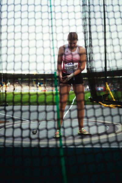 am 29.06.2024 beim 5000m Lauf bei den deutschen Leichtathletik-Meisterschaften 2024 im Eintracht-Stadion in Braunschweig