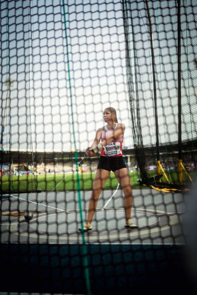 am 29.06.2024 beim 5000m Lauf bei den deutschen Leichtathletik-Meisterschaften 2024 im Eintracht-Stadion in Braunschweig