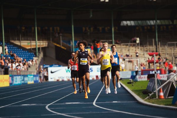 am 29.06.2024 beim 5000m Lauf bei den deutschen Leichtathletik-Meisterschaften 2024 im Eintracht-Stadion in Braunschweig