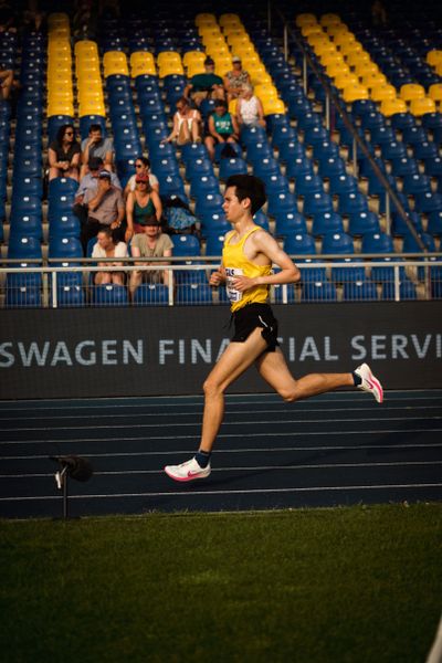 am 29.06.2024 beim 5000m Lauf bei den deutschen Leichtathletik-Meisterschaften 2024 im Eintracht-Stadion in Braunschweig