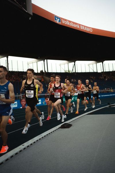 am 29.06.2024 beim 5000m Lauf bei den deutschen Leichtathletik-Meisterschaften 2024 im Eintracht-Stadion in Braunschweig