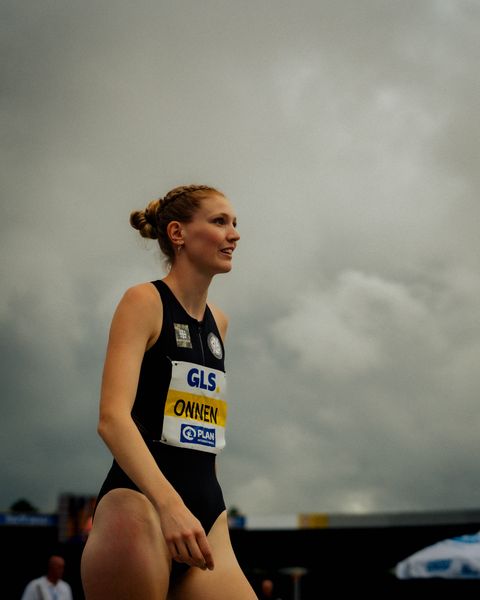 am 30.06.2024 beim 5000m Lauf bei den deutschen Leichtathletik-Meisterschaften 2024 im Eintracht-Stadion in Braunschweig