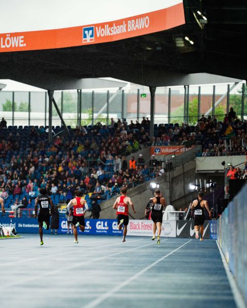 am 30.06.2024 beim 5000m Lauf bei den deutschen Leichtathletik-Meisterschaften 2024 im Eintracht-Stadion in Braunschweig