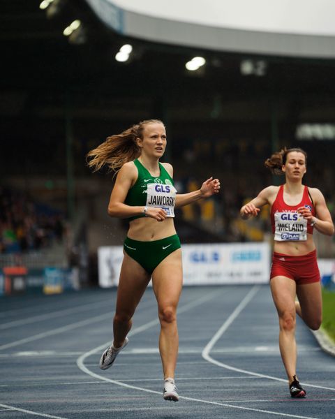 am 30.06.2024 beim 5000m Lauf bei den deutschen Leichtathletik-Meisterschaften 2024 im Eintracht-Stadion in Braunschweig