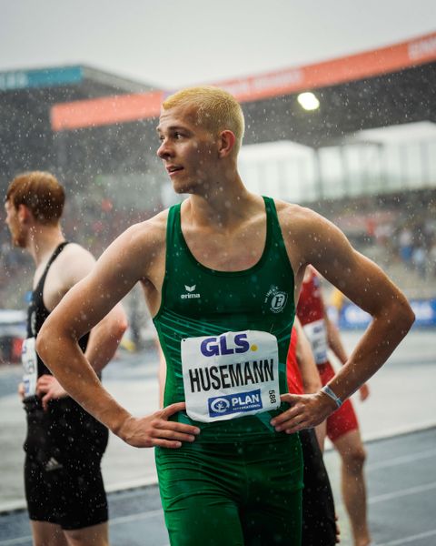 am 30.06.2024 beim 5000m Lauf bei den deutschen Leichtathletik-Meisterschaften 2024 im Eintracht-Stadion in Braunschweig