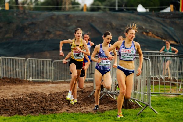 Julia Ehrle (Germany) am 08.12.2024 bei den Crosslauf-Europameisterschaften in Antalya