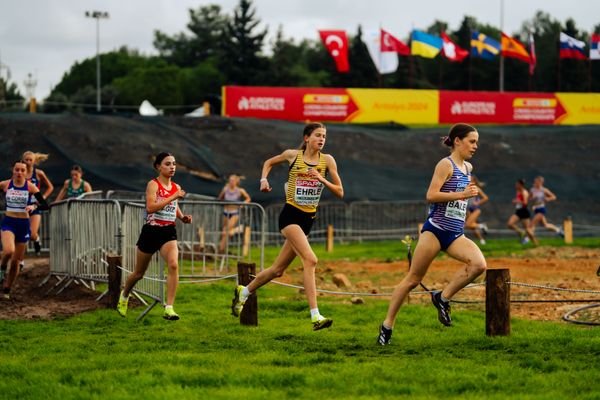 Julia Ehrle (Germany) am 08.12.2024 bei den Crosslauf-Europameisterschaften in Antalya