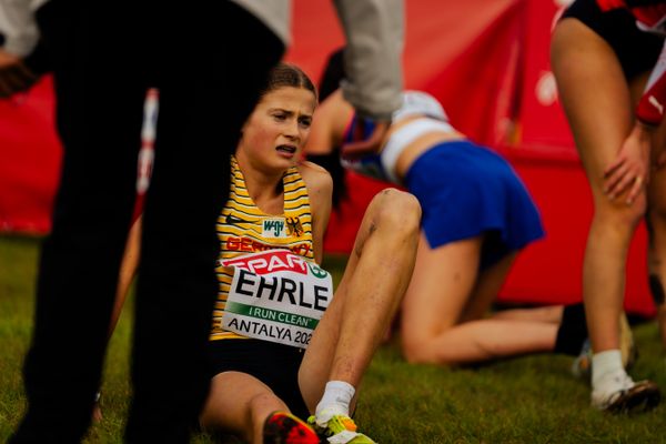 Julia Ehrle (Germany) am 08.12.2024 bei den Crosslauf-Europameisterschaften in Antalya