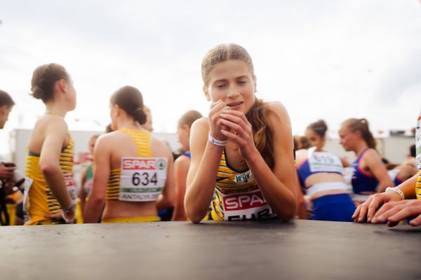 Julia Ehrle (Germany) am 08.12.2024 bei den Crosslauf-Europameisterschaften in Antalya