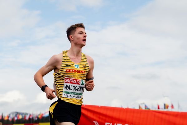 Paul Walochny (Germany) am 08.12.2024 bei den Crosslauf-Europameisterschaften in Antalya
