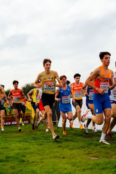 Tobias Tent (Germany) am 08.12.2024 bei den Crosslauf-Europameisterschaften in Antalya