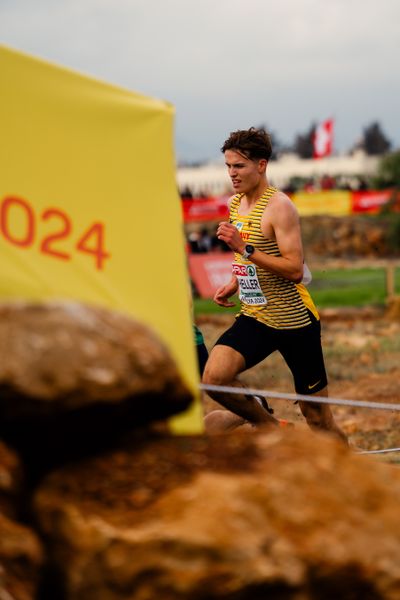 David Scheller (Germany) am 08.12.2024 bei den Crosslauf-Europameisterschaften in Antalya