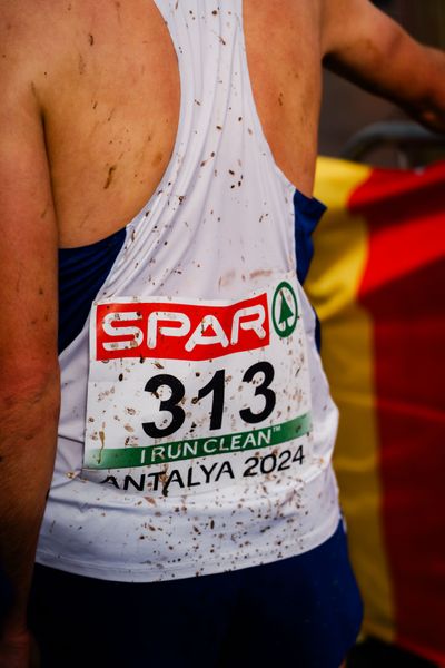 am 08.12.2024 bei den Crosslauf-Europameisterschaften in Antalya