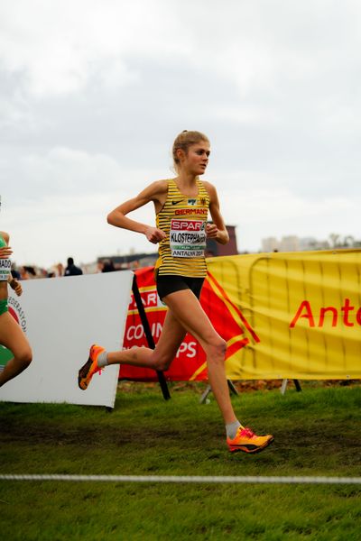 Konstanze Klosterhalfen (Germany) am 08.12.2024 bei den Crosslauf-Europameisterschaften in Antalya