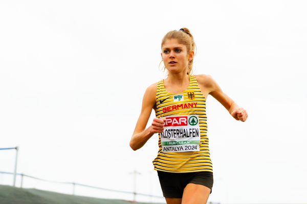 Konstanze Klosterhalfen (Germany) am 08.12.2024 bei den Crosslauf-Europameisterschaften in Antalya