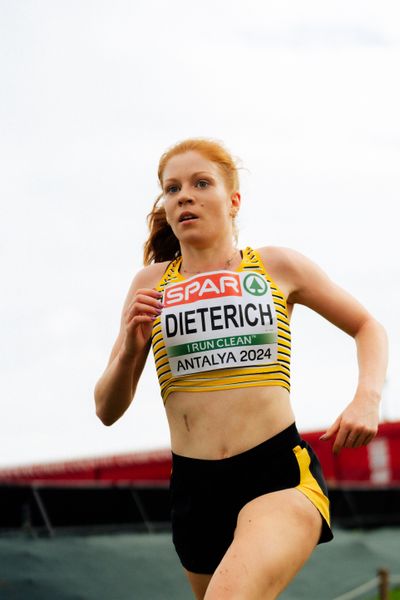 Eva Dieterich (Germany) am 08.12.2024 bei den Crosslauf-Europameisterschaften in Antalya