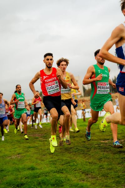 Nick Jäger (Germany) am 08.12.2024 bei den Crosslauf-Europameisterschaften in Antalya