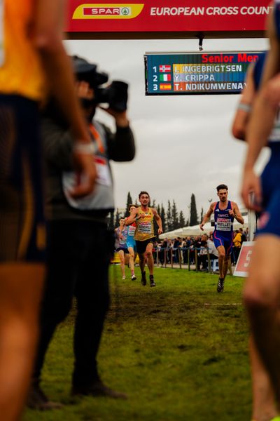 Davor Aaron Bienenfeld (Germany) am 08.12.2024 bei den Crosslauf-Europameisterschaften in Antalya