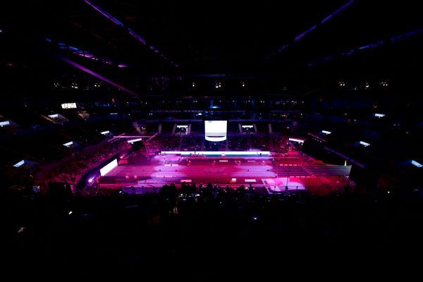 Das ISTAF Indoor Düsseldorf am 09.02.2025 im PSD Bank Dome in Düsseldorf