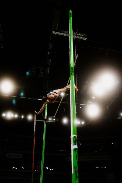 Oleg Zernikel (GER) beim ISTAF Indoor Düsseldorf am 09.02.2025 im PSD Bank Dome in Düsseldorf