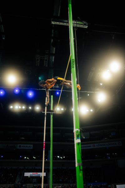 Bo Kanda Lita Baehre (GER) beim ISTAF Indoor Düsseldorf am 09.02.2025 im PSD Bank Dome in Düsseldorf