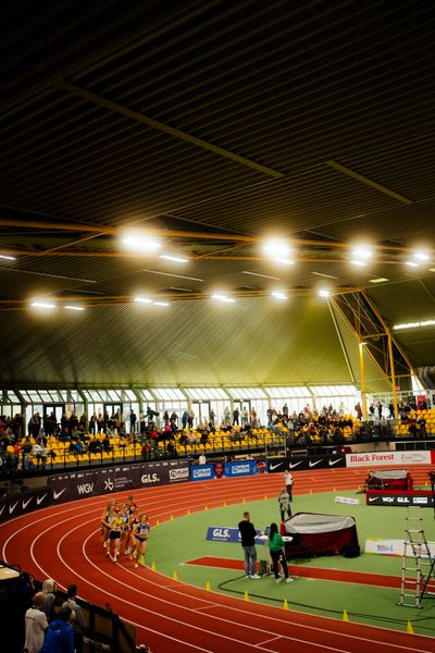 bei den deutschenHallenmeisterschaften am 22.02.2025 in der Helmut-Körnig-Halle in Dortmund