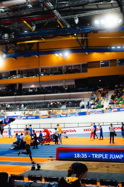Jessie Maduka (GER/Germany) during the European Athletics Indoor Championships on 06/03/2025 at the Omnisport Arena in Apeldoorn