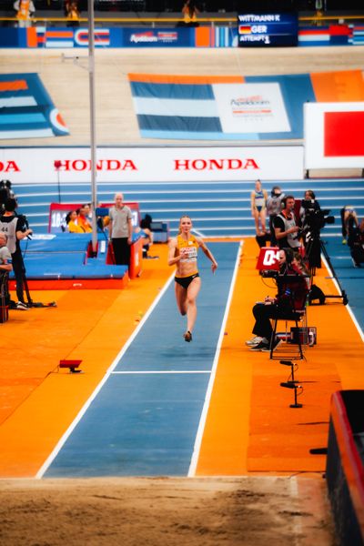Ilionis GUILLAUME (FRA) during the European Athletics Indoor Championships on 06/03/2025 at the Omnisport Arena in Apeldoorn