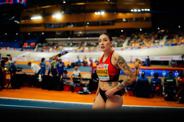 Tuğba DANIŞMAZ (TUR) during the European Athletics Indoor Championships on 06/03/2025 at the Omnisport Arena in Apeldoorn