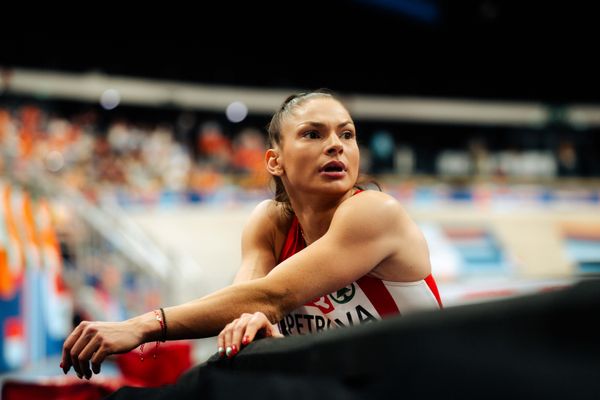 Gabriela PETROVA (BUL) during the European Athletics Indoor Championships on 06/03/2025 at the Omnisport Arena in Apeldoorn