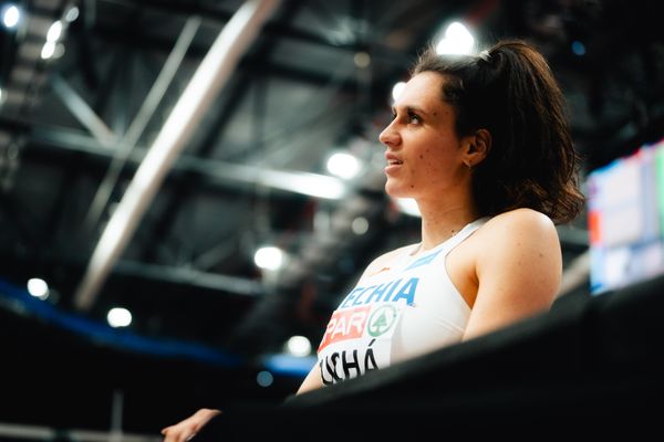Linda SUCHÁ (CZE) during the European Athletics Indoor Championships on 06/03/2025 at the Omnisport Arena in Apeldoorn