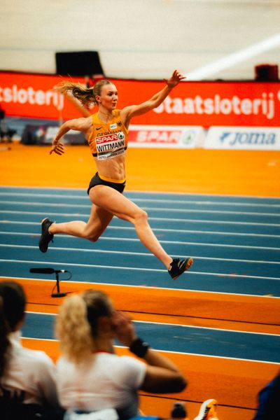 Kira Wittmann (GER/Germany) during the European Athletics Indoor Championships on 06/03/2025 at the Omnisport Arena in Apeldoorn