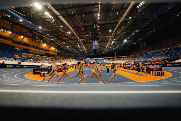 Woman 1500m Heats during the European Athletics Indoor Championships on 06/03/2025 at the Omnisport Arena in Apeldoorn
