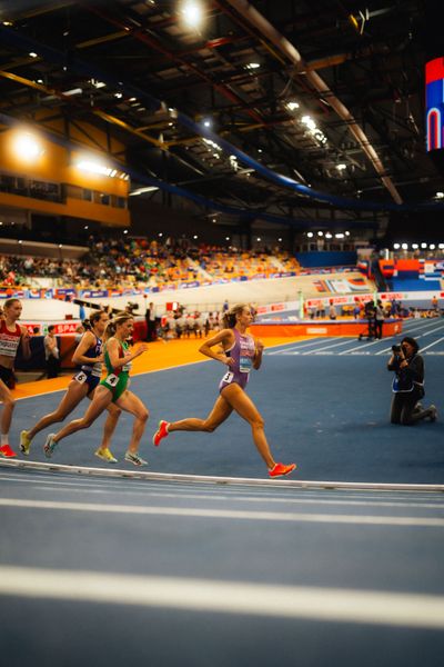 Georgia Hunter Bell (GBR/Great Britain) during the European Athletics Indoor Championships on 06/03/2025 at the Omnisport Arena in Apeldoorn
