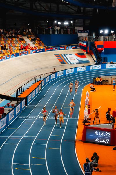 1500m Heat 3 during the European Athletics Indoor Championships on 06/03/2025 at the Omnisport Arena in Apeldoorn