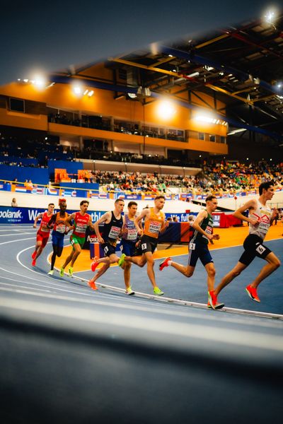 Marius PROBST (GER/Germany) during the European Athletics Indoor Championships on 06/03/2025 at the Omnisport Arena in Apeldoorn