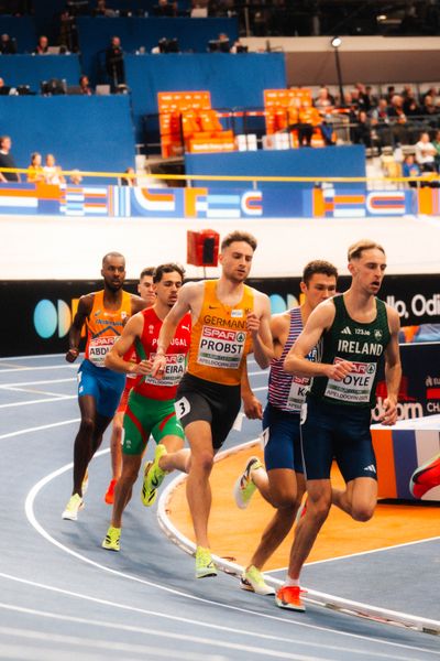 Marius PROBST (GER/Germany) during the European Athletics Indoor Championships on 06/03/2025 at the Omnisport Arena in Apeldoorn