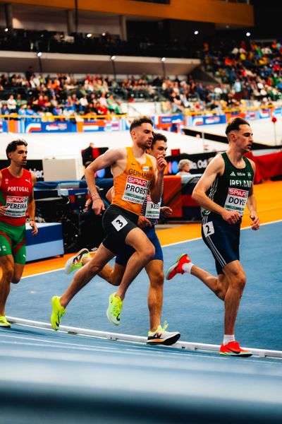 Marius PROBST (GER/Germany) during the European Athletics Indoor Championships on 06/03/2025 at the Omnisport Arena in Apeldoorn