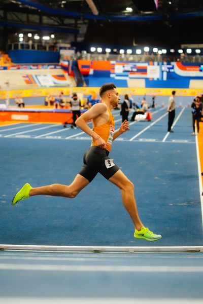 Marius PROBST (GER/Germany) during the European Athletics Indoor Championships on 06/03/2025 at the Omnisport Arena in Apeldoorn