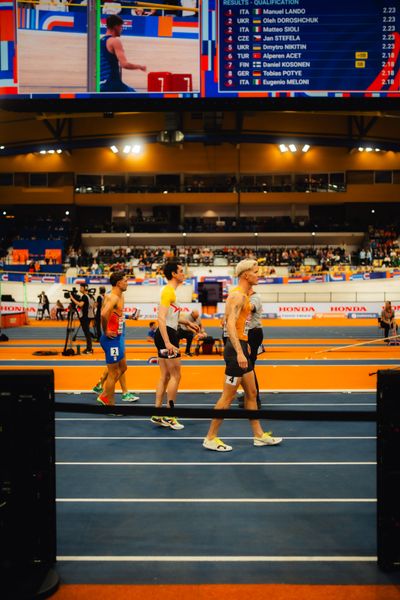 Robert FARKEN (GER) during the European Athletics Indoor Championships on 06/03/2025 at the Omnisport Arena in Apeldoorn