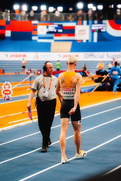 Robert FARKEN (GER) during the European Athletics Indoor Championships on 06/03/2025 at the Omnisport Arena in Apeldoorn