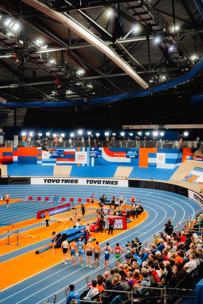 Robert FARKEN (GER) during the European Athletics Indoor Championships on 06/03/2025 at the Omnisport Arena in Apeldoorn