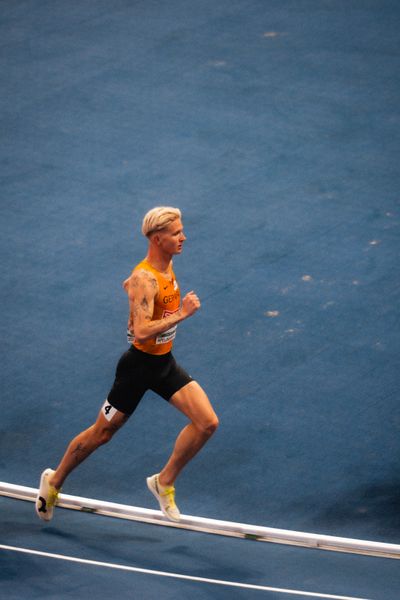 Robert FARKEN (GER) during the European Athletics Indoor Championships on 06/03/2025 at the Omnisport Arena in Apeldoorn