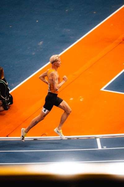Robert FARKEN (GER) during the European Athletics Indoor Championships on 06/03/2025 at the Omnisport Arena in Apeldoorn